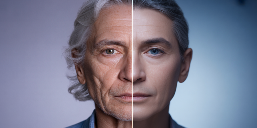 Pesquisas recentes revelam a idade em que o envelhecimento acelera e suas implicações para a saúde do corpo humano./Ilustração Cortesia Editorial Ideia
