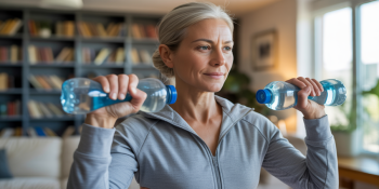 Como Construir Músculos Após os 60+: Exercícios com Itens Que Você Já Tem em Casa