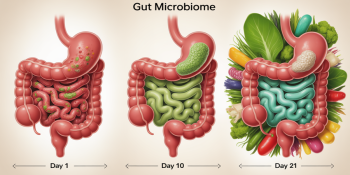 Reconstrua sua microbiota intestinal em 21 dias: plano prático e funcional