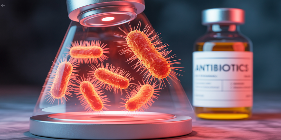 O uso excessivo de antibióticos favorece o surgimento de bactérias resistentes, um problema crescente no mundo. / Ilustração Cortesia Editorial Ideia