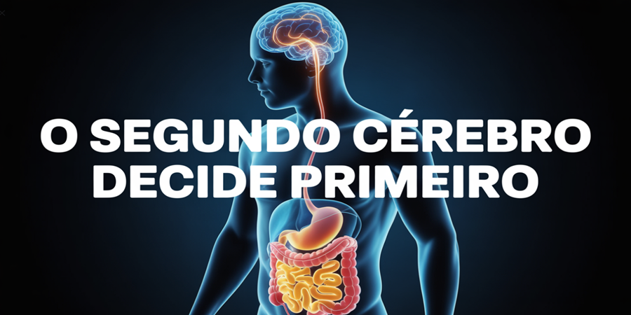 Sentir, pensar e comer são decisões orquestradas também pelo intestino. / Ideia