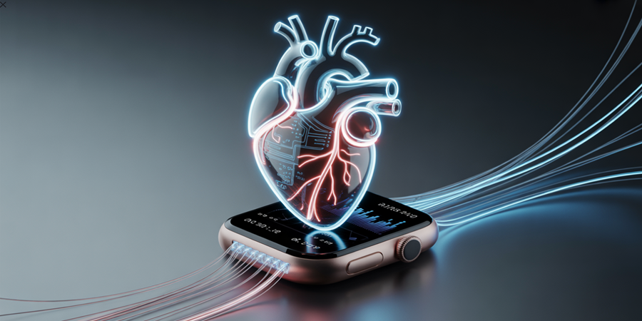 A inteligência artificial já identifica riscos cardíacos antes que o corpo apresente sintomas visíveis./ Ideia