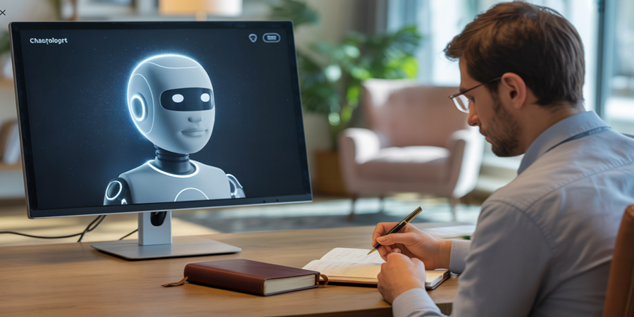Ferramentas baseadas em IA estão sendo testadas para apoiar o tratamento psicológico — mas os especialistas alertam: empatia humana ainda é insubstituível. / Ideia