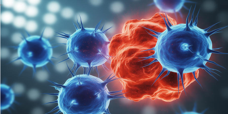 Na imunoterapia, o próprio sistema imunológico é treinado para reconhecer e destruir as células cancerígenas./ Imagem Ideia