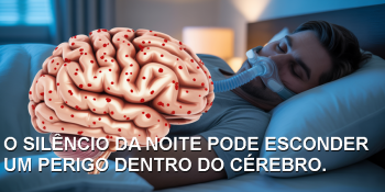 Apneia do sono pode causar micro-hemorragias cerebrais e acelerar o envelhecimento do cérebro