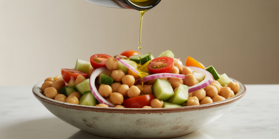 Grão-de-bico: alimento completo, rico em fibras, proteínas e nutrientes essenciais — um aliado natural da saúde.