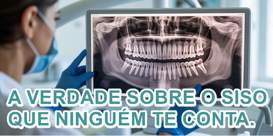 Raio-X mostra a posição dos dentes do siso, fundamentais para decidir se a extração é necessária./ Ilustração Ideia