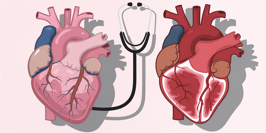 Visão artística da divisão de cardiomiócitos (células do músculo cardíaco) no coração humano após uma lesão – um processo antes considerado impossível e agora confirmado pela ciência.