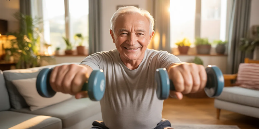 Apenas uma sessão semanal com pesos leves já constrói a 'poupança muscular' que protege a independência: cada repetição é um investimento no futuro
