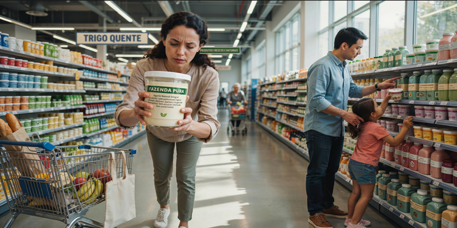 Especialistas alertam que aditivos presentes em alimentos ultraprocessados podem afetar a saúde intestinal e metabólica.