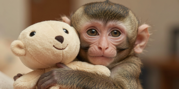 O macaquinho que preferiu o abraço à comida: a lição emocional que a ciência confirmou