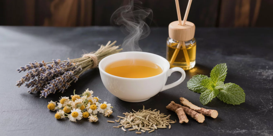 Alternativas naturais à melatonina: ervas que acalmam a mente e preparam o corpo para um sono profundo.