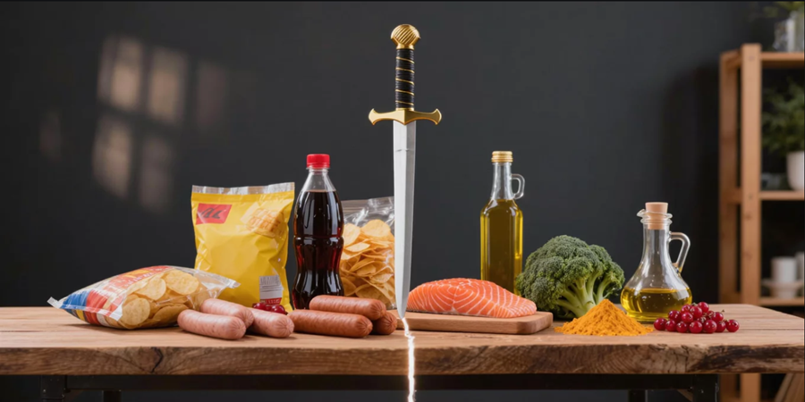 O que está no seu prato pode alimentar ou combater a inflamação silenciosa no corpo.