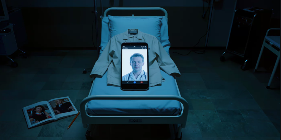 A solidão de uma UTI sem médicos: tecnologia como ponte ou como abismo? A família do estudante denuncia: Foi uma UTI falsa.